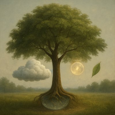 a tree in nature