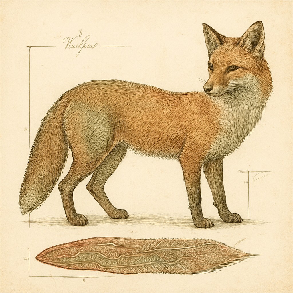animal standing in natural pose