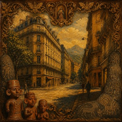 Venezuelan Art Style Style Transfer Example