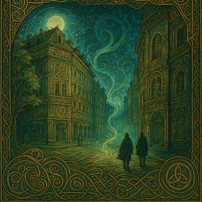 Celtic Fantasy Art Style Transfer Example