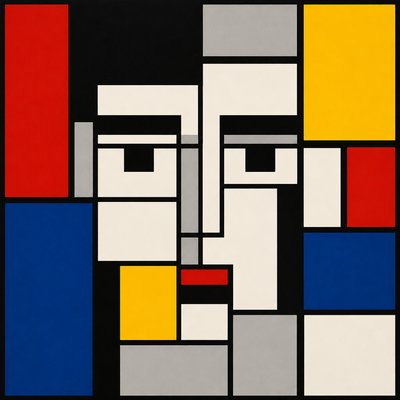 De Stijl Art Style example