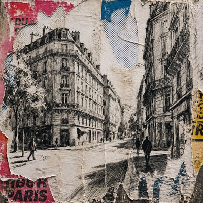 Wheatpaste Poster Street Art Style Style Transfer Example