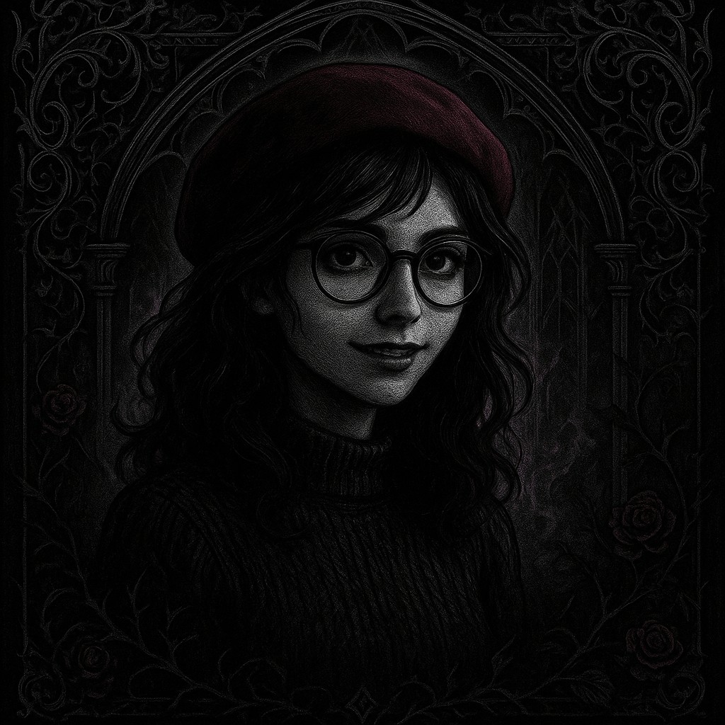 Dark Gothic Anime Art Style Style Transfer Example
