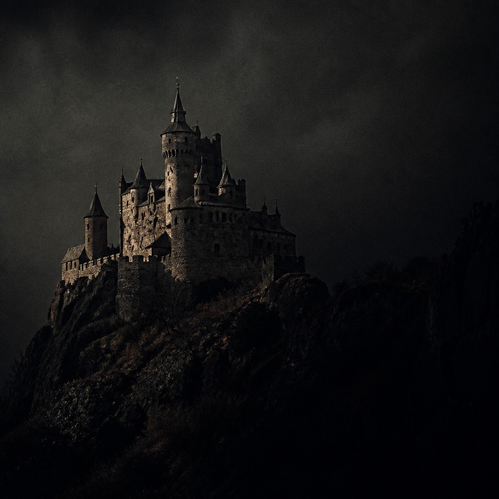 majestic castle on a hilltop