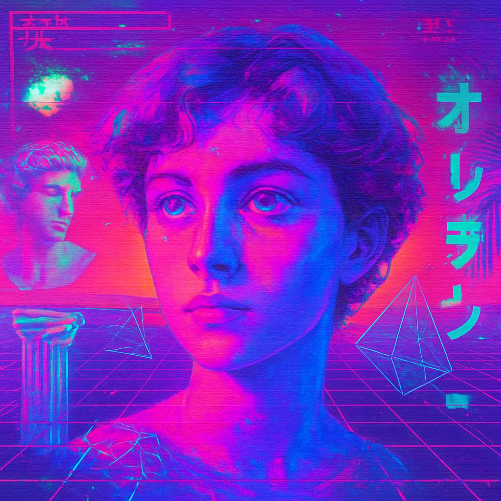 Vaporwave Art Style preview 1
