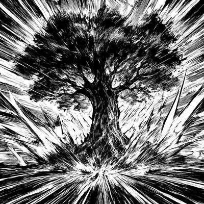 a tree in nature