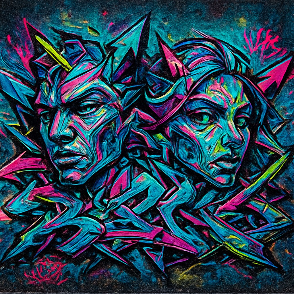 portrait of two people together