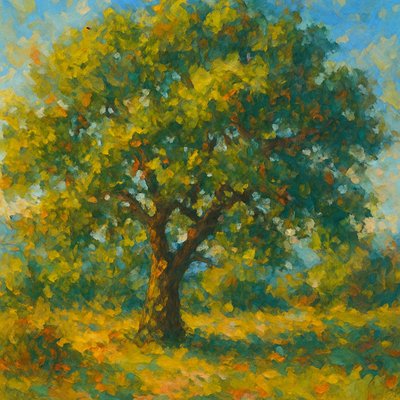 a tree in nature