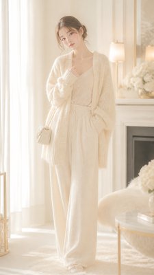 full-length portrait of an elegant figure