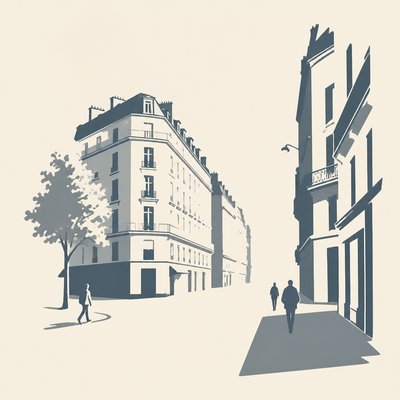 Simplicity Art Style Style Transfer Example
