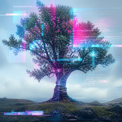 a tree in nature