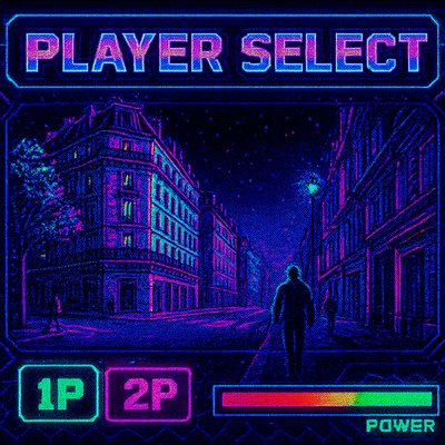 Arcade Fighter Character Select Screen Style Transfer Example