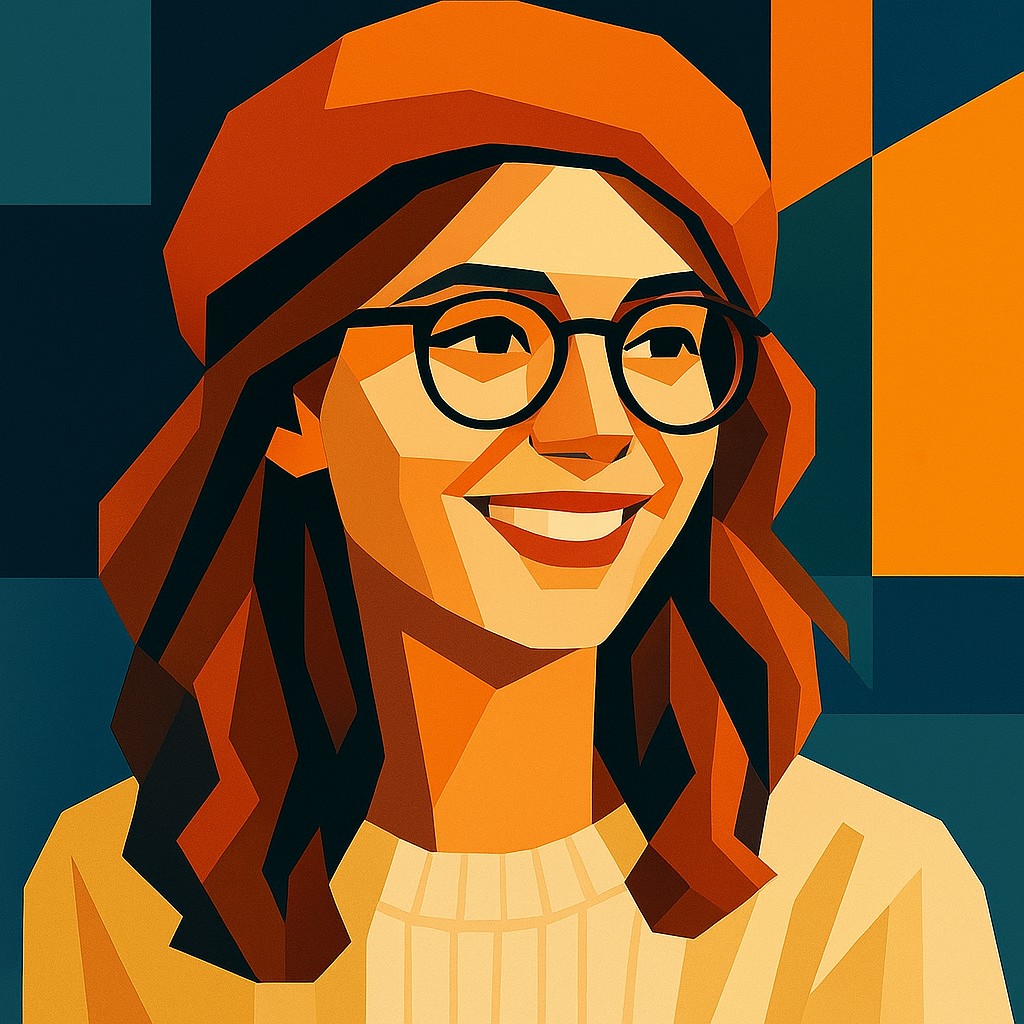 Hard-edge Painting Style Style Transfer Example