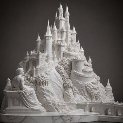 majestic castle on a hilltop