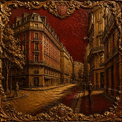 Seville Art Style Style Transfer Example