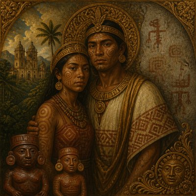 portrait of two people together