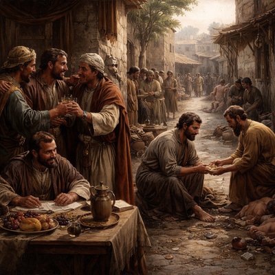 Express without words “For if ye love them which love you, what reward have ye? do not even the publicans the same?” (Matthew 5:46, KJV)
