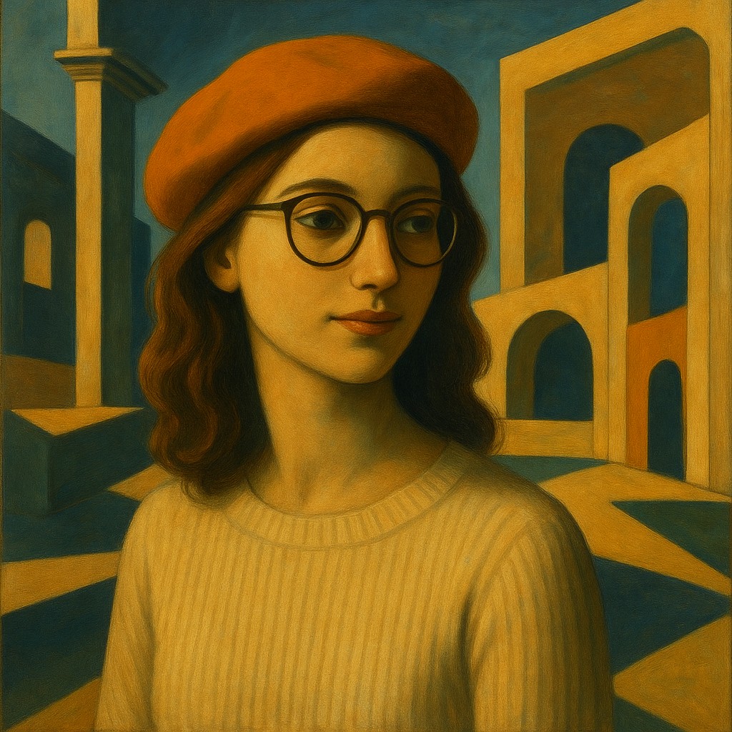 Metaphysical Painting Art Style Style Transfer Example