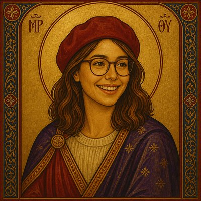 Byzantine Art Style Style Transfer Example