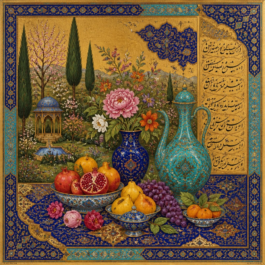 Persian Art Style example artwork 3