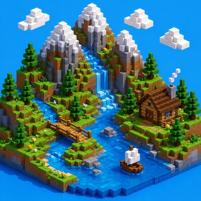 Voxel Art Style 2