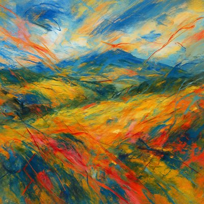 wide landscape with natural scenery