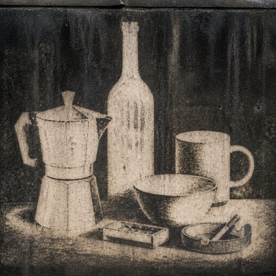still life with everyday objects