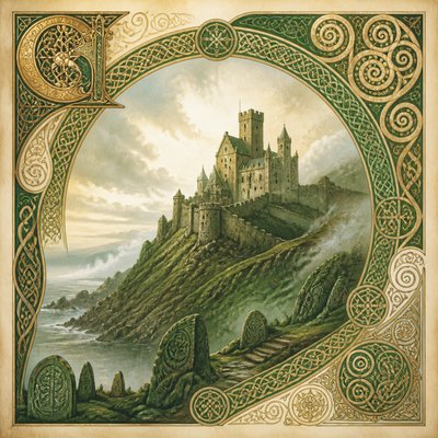 majestic castle on a hilltop