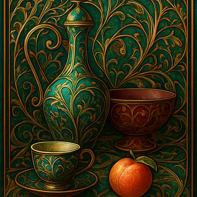 still life with everyday objects