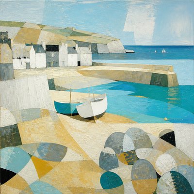 wide landscape with natural scenery — St Ives Art Style