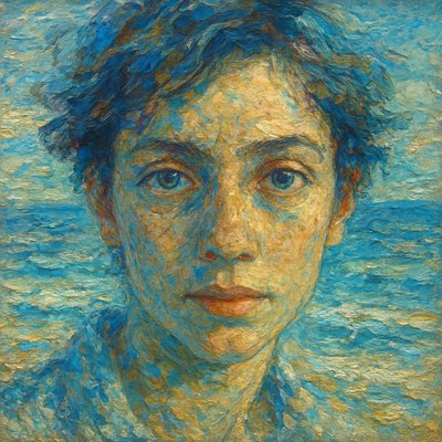 portrait of a person with expressive eyes