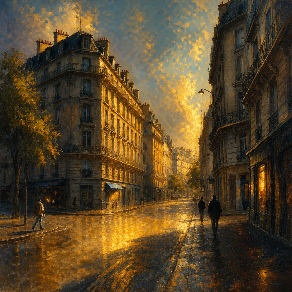 Neo-Romanticism Art Style Style Transfer Example
