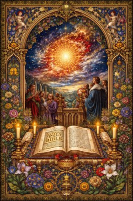 Kepler's Supernova and King James Bible. Do not use any pictures of a globe in the designs. 