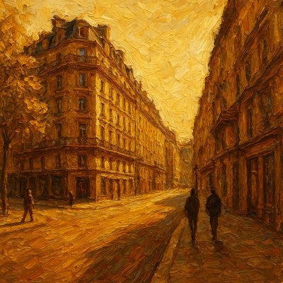 Classical Impasto Realism Style Transfer Example