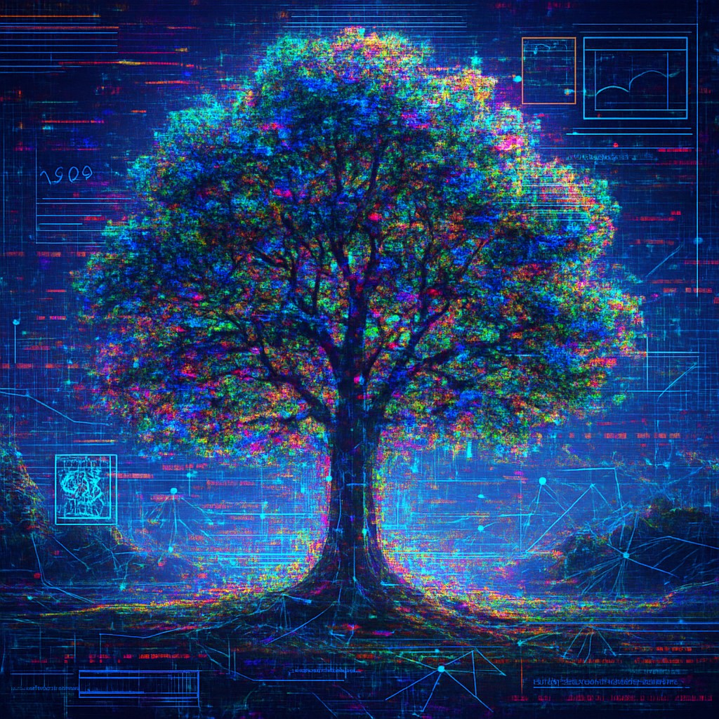 a tree in nature