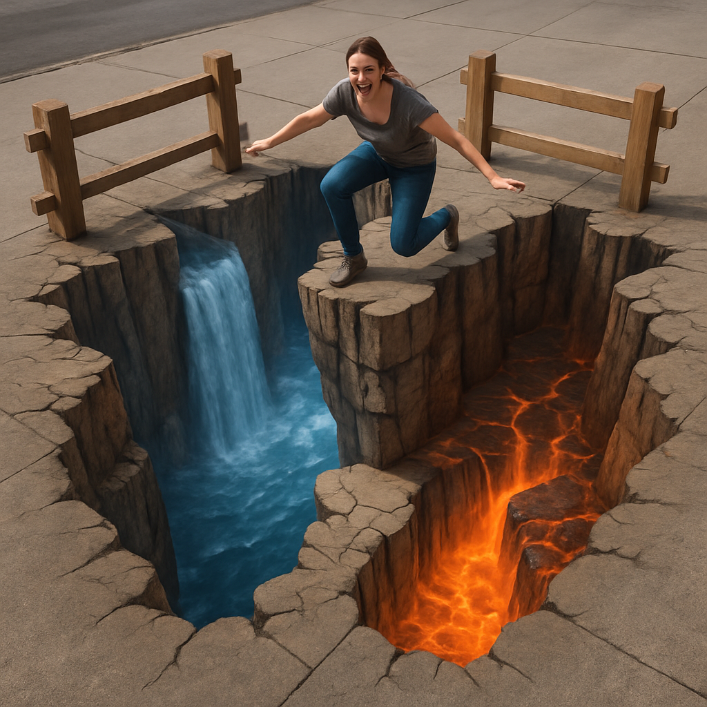 Giant chasm
