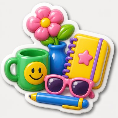 still life with everyday objects