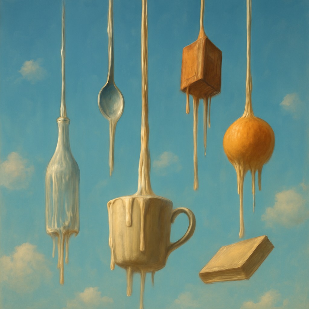 still life with everyday objects