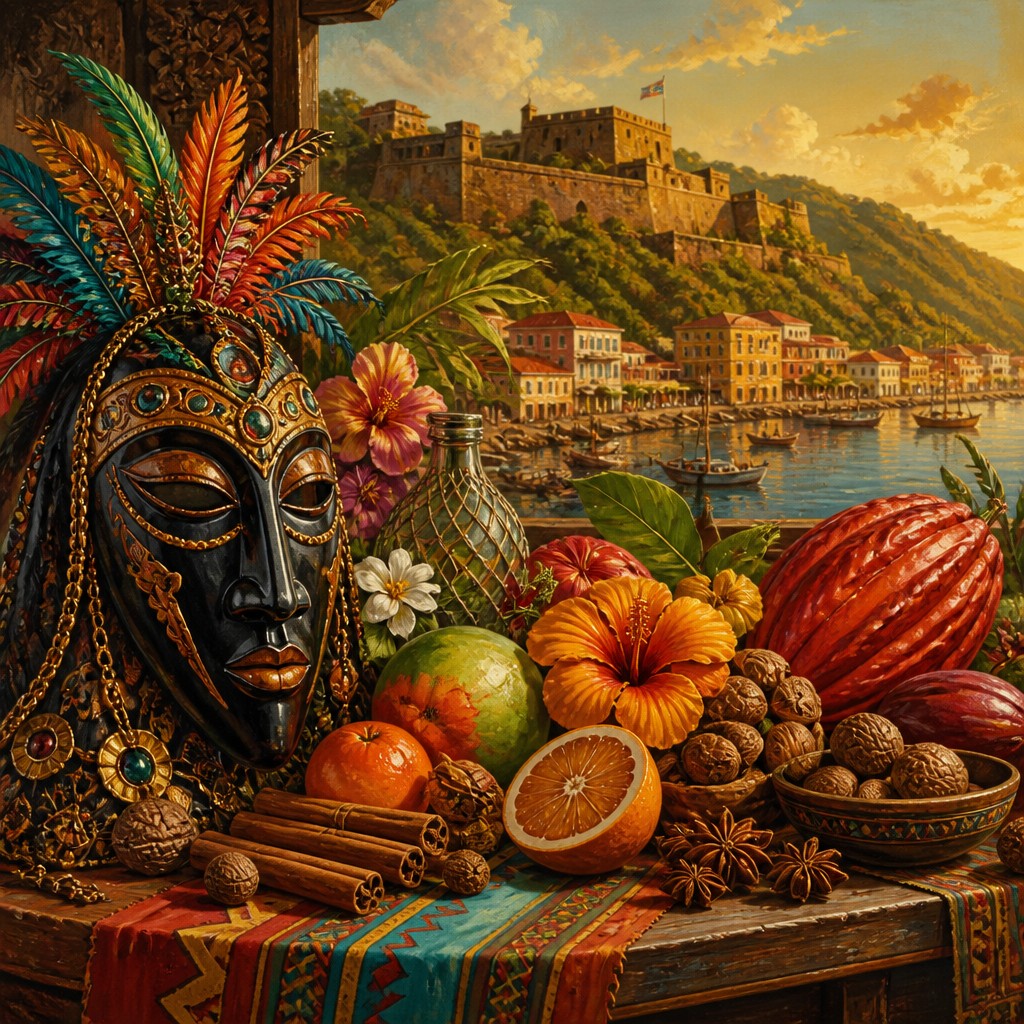 Grenadian Art Style example artwork 3