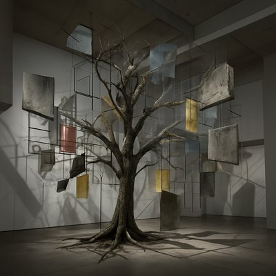 a tree in nature