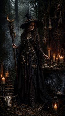 full-length portrait of an elegant figure