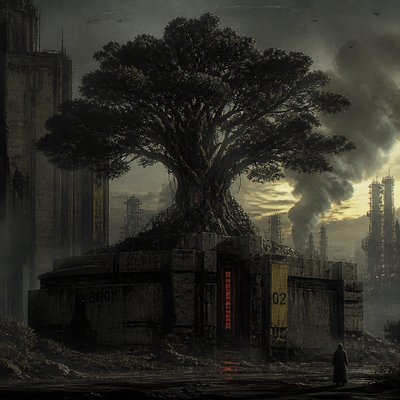 a tree in nature