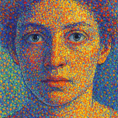 portrait of a person with expressive eyes