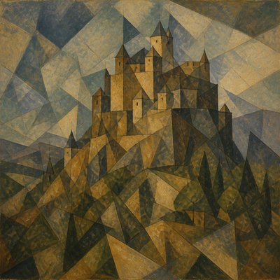 majestic castle on a hilltop