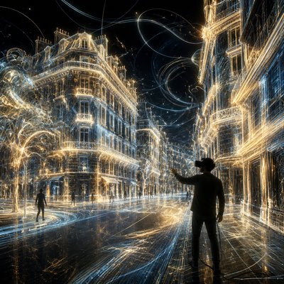 VR Art Style Style Transfer Example