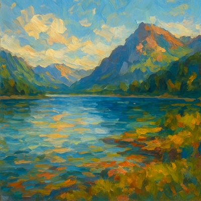 Plein Air Landscape Art Style 2