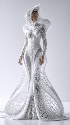 full-length portrait of an elegant figure