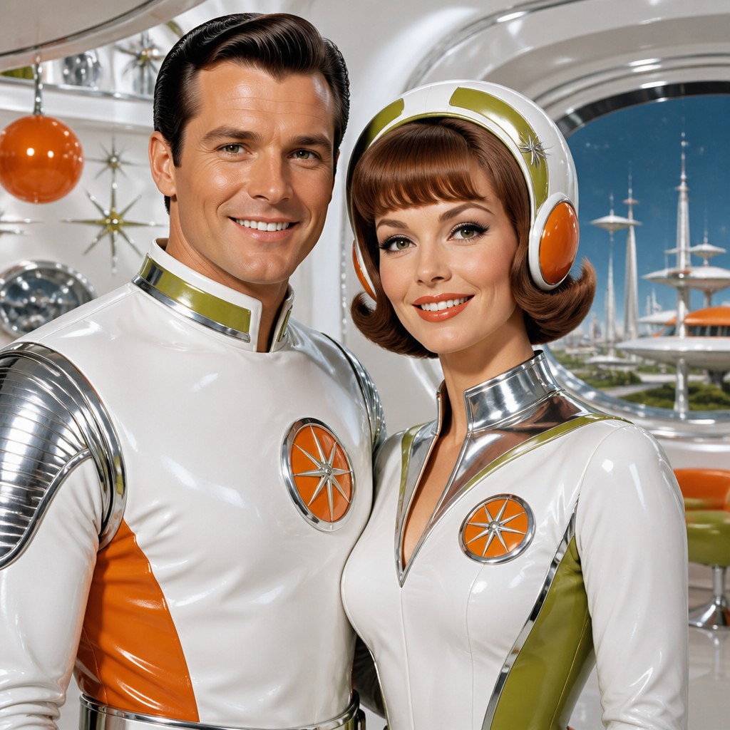 portrait of two people together — Space Age Aesthetic
