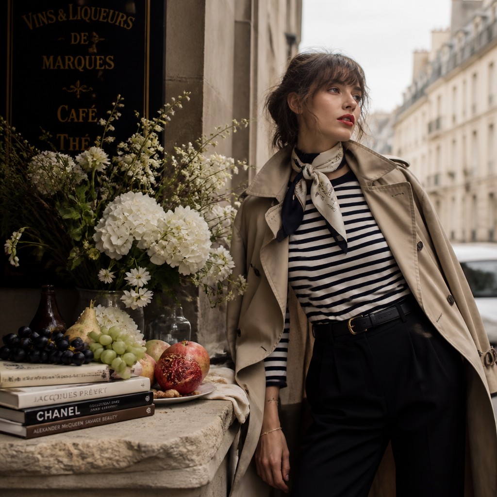 Parisian Chic Fashion Style example artwork 3