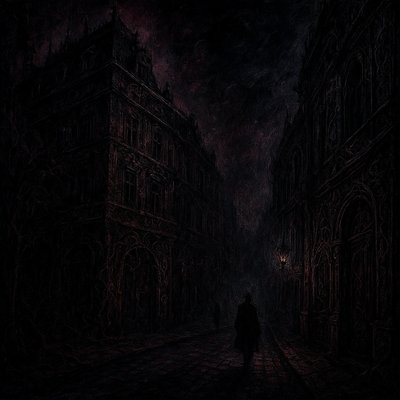 Dark Gothic Art Style Transfer Example